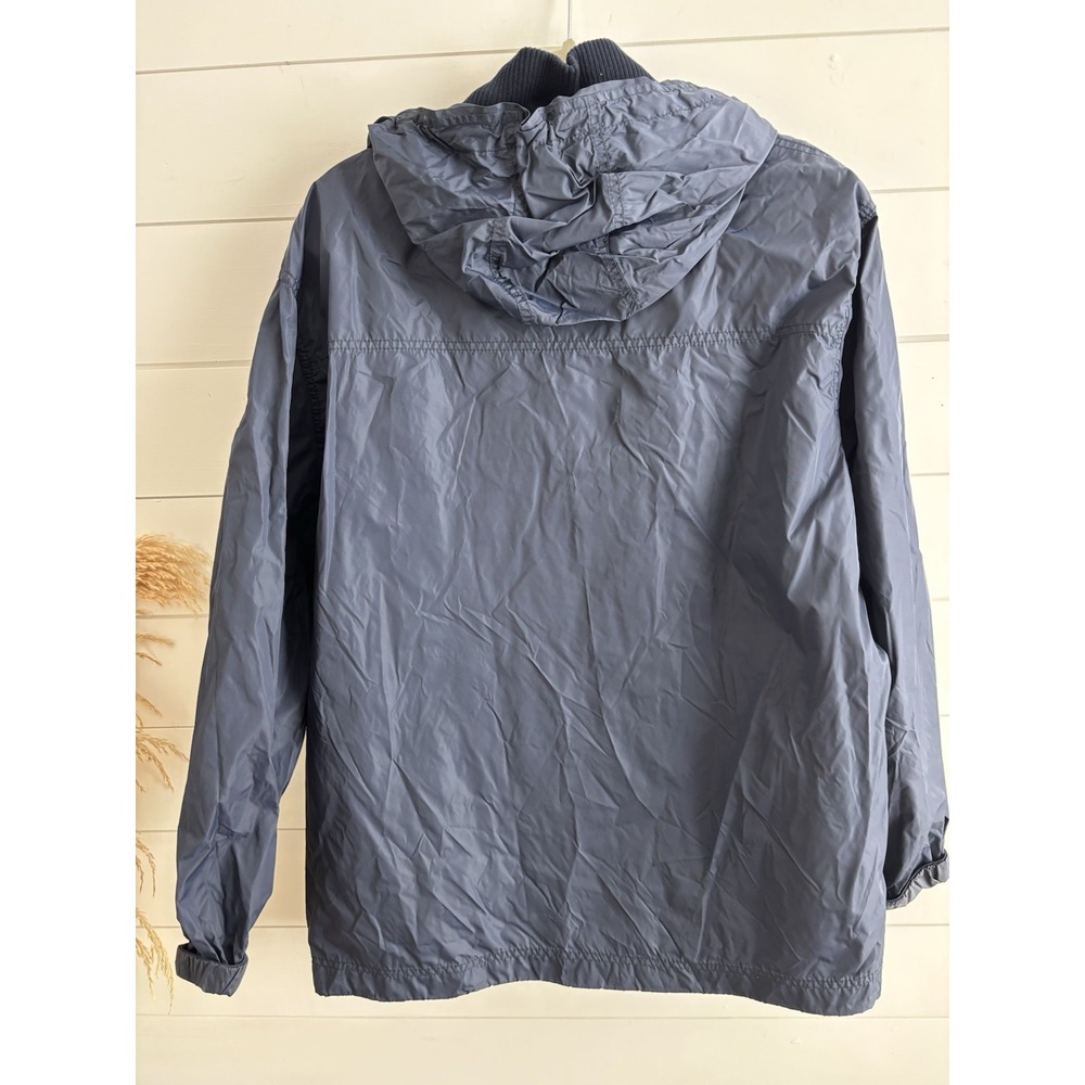 American Eagle Jacket XL‎ Blue Windbreaker Full Zip 0667 - Picture 7 of 12